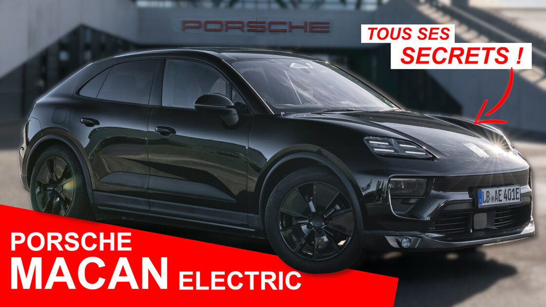 Essai vidéo Porsche Macan électrique 2024